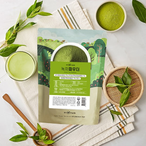  [상온] 흥국 녹차파우더(제주유기녹차7%) 500g 