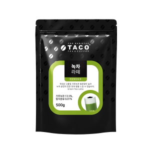  [상온] 타코 녹차라떼파우더 500g 