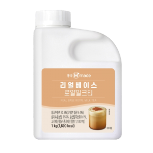  [냉장] 흥국 리얼베이스 로얄밀크티(홍차베이스) 1kg 