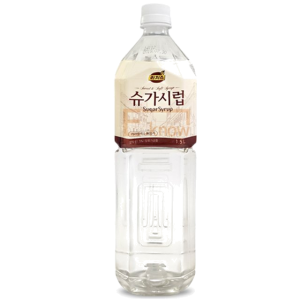  [상온] 리치스 카페시럽(슈가시럽) 1.5L 