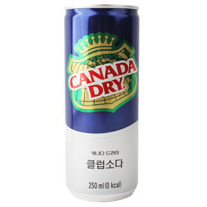  [상온] 캐나다드라이 클럽소다(캔) 250ml*30ea  