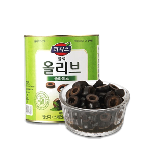  [상온] 동서 블랙올리브슬라이스(캔) 3kg 