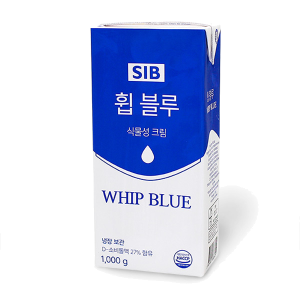  [냉장] 선인 휩블루 휘핑크림(가당,식물성) 1kg 