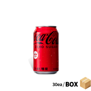  [상온] 코카콜라 제로(캔) 355ml*24ea  