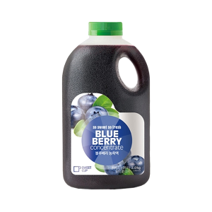  [상온] 스위트컵 블루베리농축액(퓨레) 2kg 