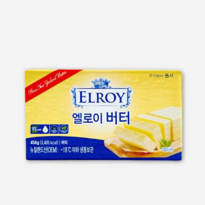  [냉동] 엘로이 무염버터 454g 