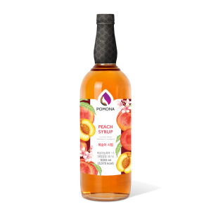  [상온] 포모나 복숭아(피치)시럽 1L 