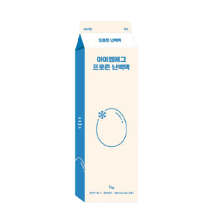 [냉동] 아이엠에그 냉동 난백액 1kg