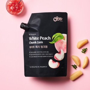  [상온] 오트리 화이트피치청크잼 1kg 