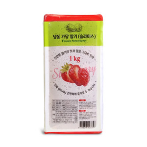  [냉동] 다솜 냉동가당딸기슬라이스(국산.85%) 1kg 