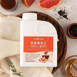  [냉장] 흥국 리얼베이스 허니자몽블랙티 1kg 
