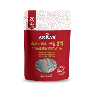  [상온] 아크바 스트로베리크림홍차(삼각) 2g*20T  