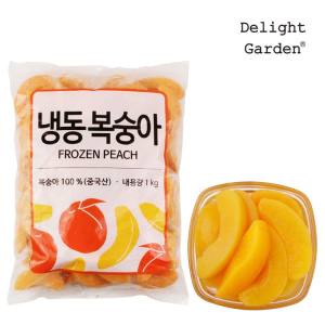  [냉동] 딜라잇가든(솜) 냉동복숭아슬라이스 1kg 