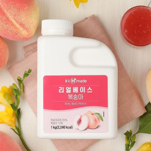  [냉장] 흥국 리얼베이스 복숭아 1kg 