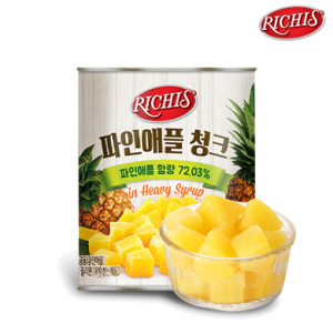 [상온] 리치스 파인애플청크 836g 